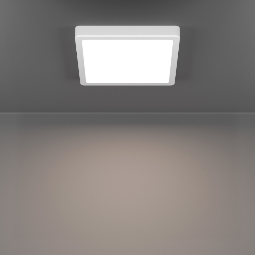 Eglo - LED RGBW ściemnialny sufitowy plafon łazienkowy LED/10,5W/230V 2700-6500K 22x22 cm IP44 biały