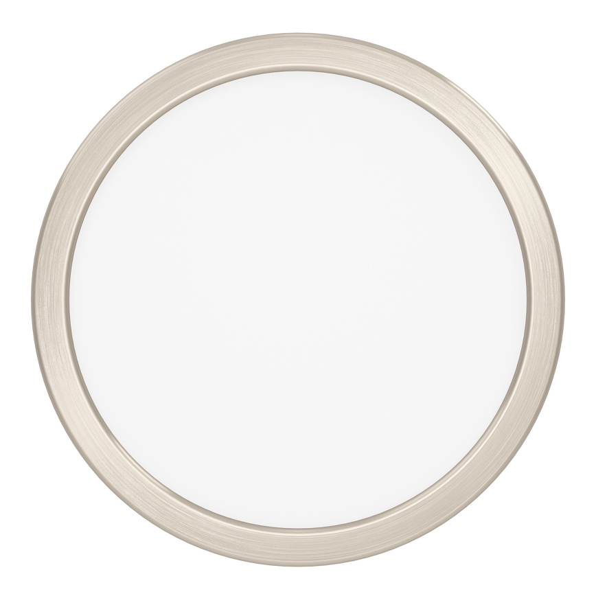 Eglo - LED RGBW ściemnialny plafon łazienkowy LED/11,2W/230V 2700-6500K Ø 21,1 cm IP44 matowy chrom