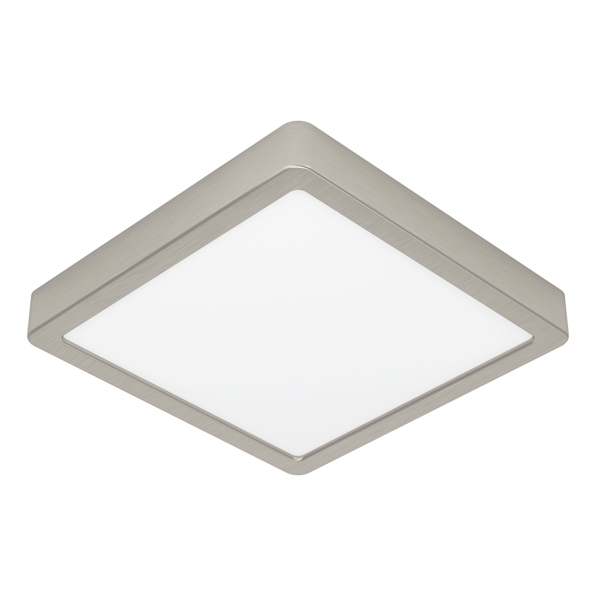 Eglo - LED RGBW ściemnialny plafon łazienkowy LED/10,5W/230V 2700-6500K 22x22 cm IP44 matowy chrom