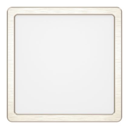 Eglo - LED RGBW ściemnialny plafon łazienkowy LED/10,5W/230V 2700-6500K 22x22 cm IP44 matowy chrom