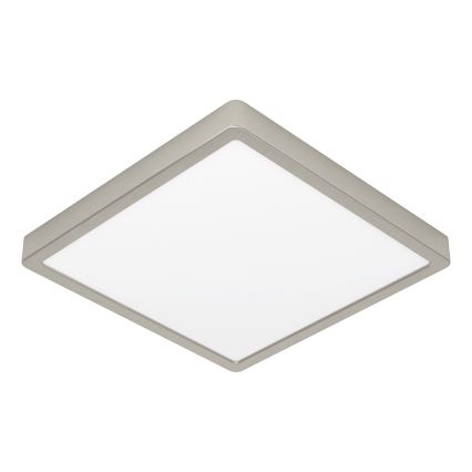 Eglo - LED RGBW Ściemnialna oprawa sufitowa do łazienki LED/13,5W/230V 2700-6500K 29,5x29,5 cm IP44 chrom matowy