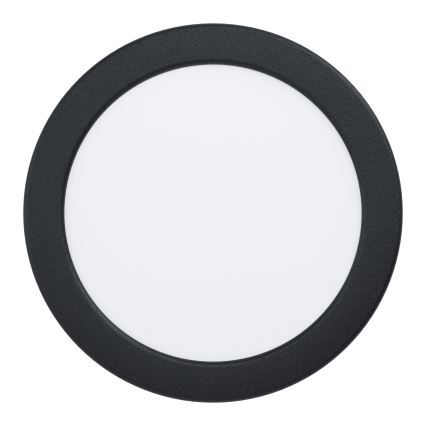 Eglo - Wpuszczana oprawa sufitowa LED/10,5W/230V 2700/4000/6500K śr. 16,8 cm czarna