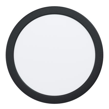 Eglo - wpuszczana oprawa LED/18,5 W/230 V 2700/4000/6500 K śr. 21,6 cm czarna