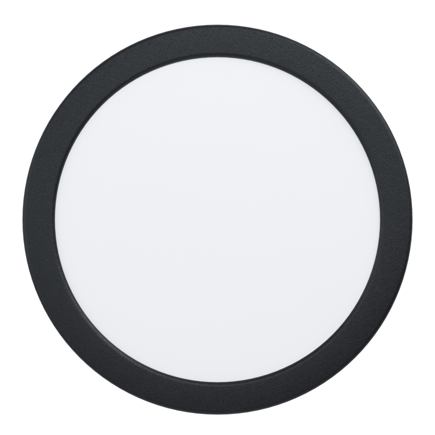 Eglo - wpuszczana oprawa LED/18,5 W/230 V 2700/4000/6500 K śr. 21,6 cm czarna