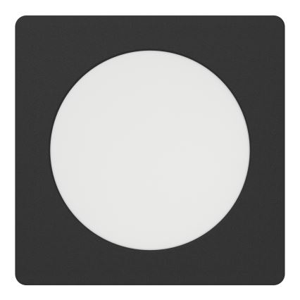 Eglo - Oprawa wpuszczana LED/6,3W/230V 2700/4000/6500K 11,9x11,9 cm czarna