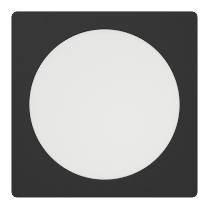 Eglo - LED oprawa wpuszczana LED/10,5W/230V 2700/4000/6500K 16,6x16,6 cm czarna
