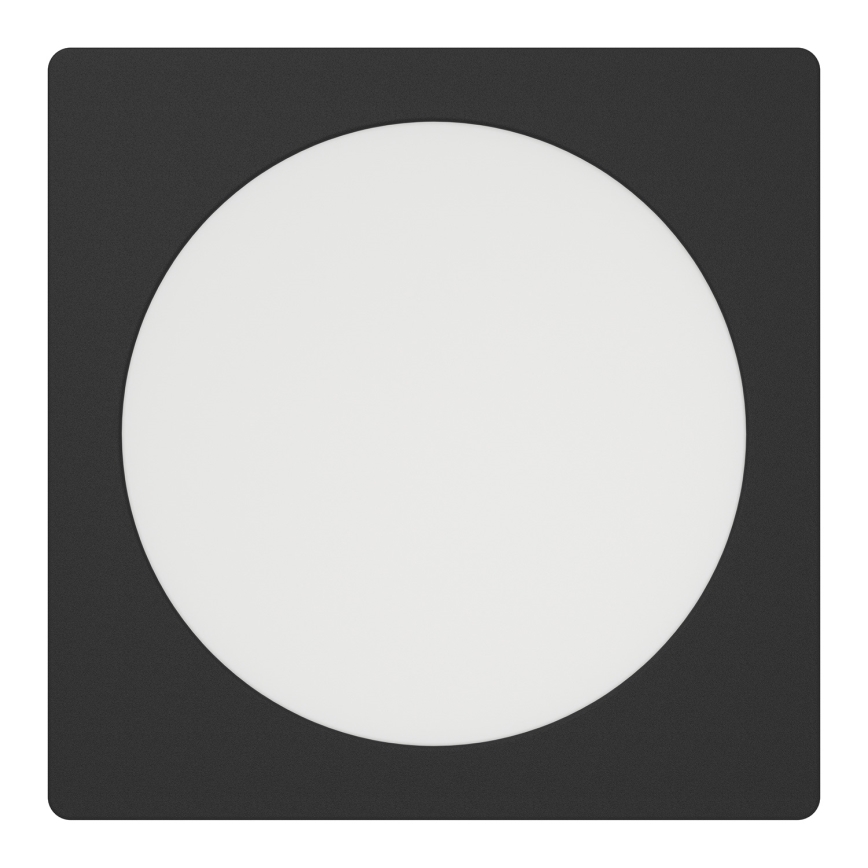 Eglo - LED oprawa wpuszczana LED/10,5W/230V 2700/4000/6500K 16,6x16,6 cm czarna