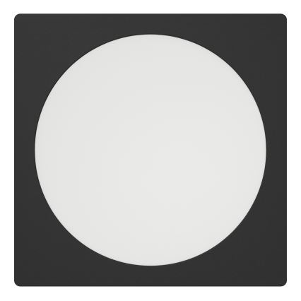 Eglo - LED oprawa wpuszczana LED/18,5W/230V 2700/4000/6500K 21,6x21,6 cm czarna
