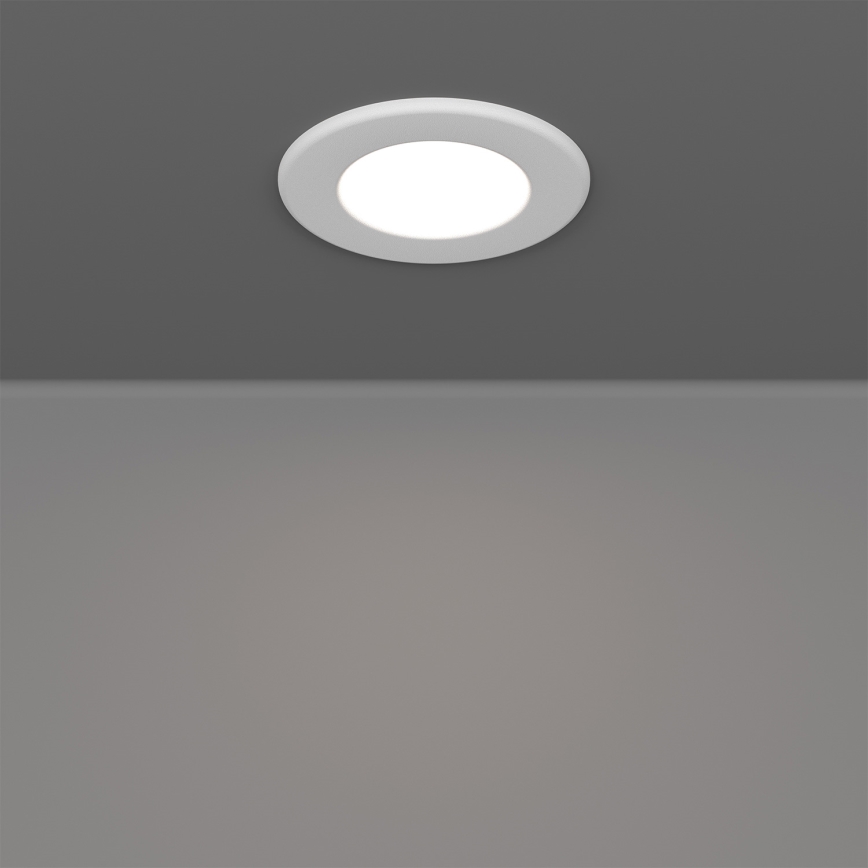 Eglo - ZESTAW 3x wpuszczane oprawy sufitowe LED/3,7W/230V 2700/4000/6500K śr. 8,8 cm białe