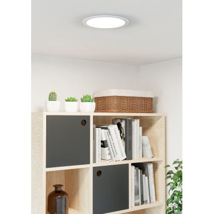 Eglo - Oprawa wpuszczana LED/18,5W/230V 2700/4000/6500K śr. 21,6 cm biała