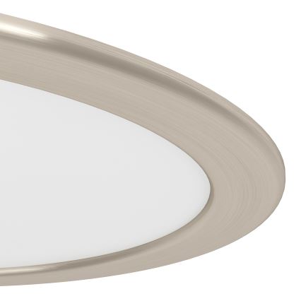 Eglo - Oprawa wpuszczana LED/18,5W/230V 2700/4000/6500K śr. 21,6 cm matowy chrom