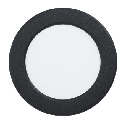 Eglo - LED oprawa wpuszczana do łazienki LED/6,3W/230V 2700/4000/6500K śr. 11,9 cm IP44 czarna