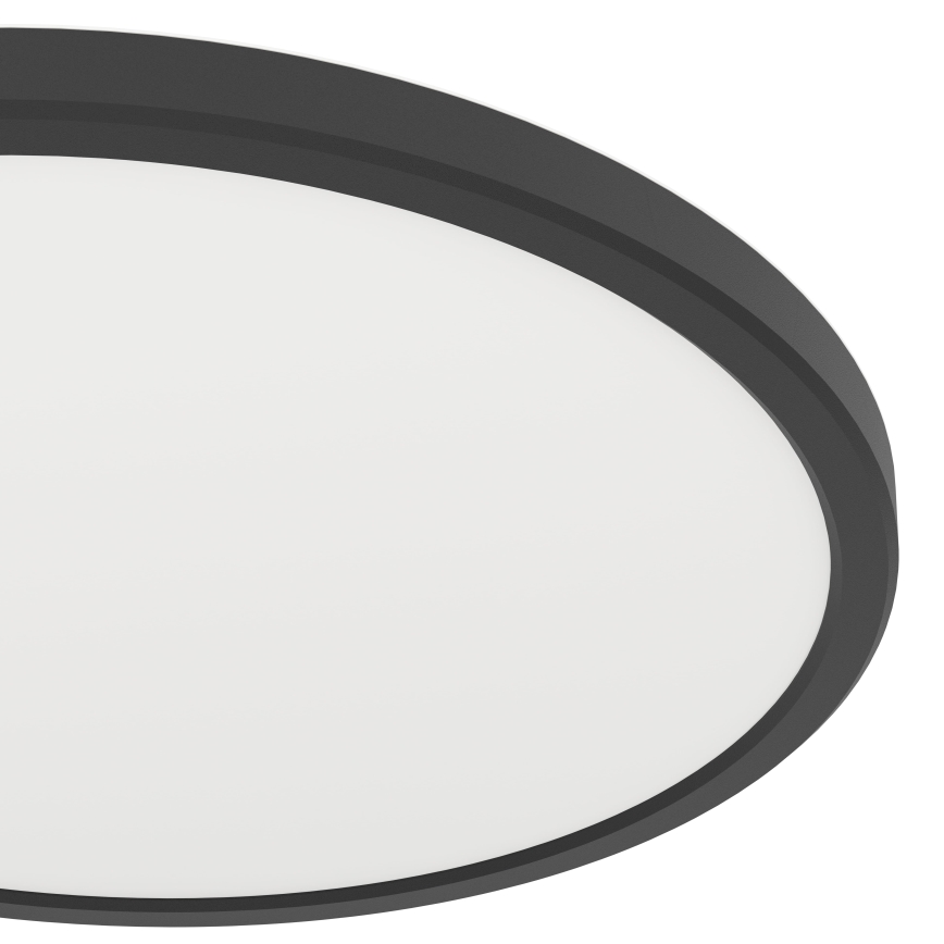 Eglo - LED Plafon łazienkowy LED/13,9W/230V 2700/4000/6500K śr. 30 cm IP44 czarny