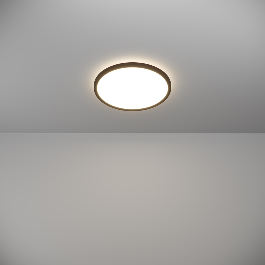 Eglo - LED Plafon łazienkowy LED/13,9W/230V 2700/4000/6500K śr. 30 cm IP44 czarny