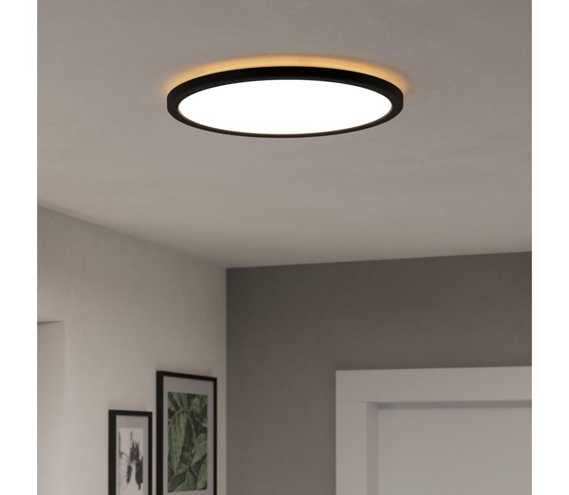 Eglo 901439 - LED Oświetlenie łazienkowe ROVITO 18,5W/230V śr. 38,9 cm IP44 czarne