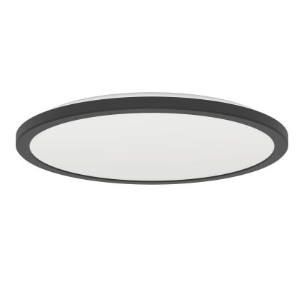 Eglo - LED Plafon łazienkowy LED/18,5W/230V 2700K/4000K/6500K śr. 38,9 cm IP44 czarny