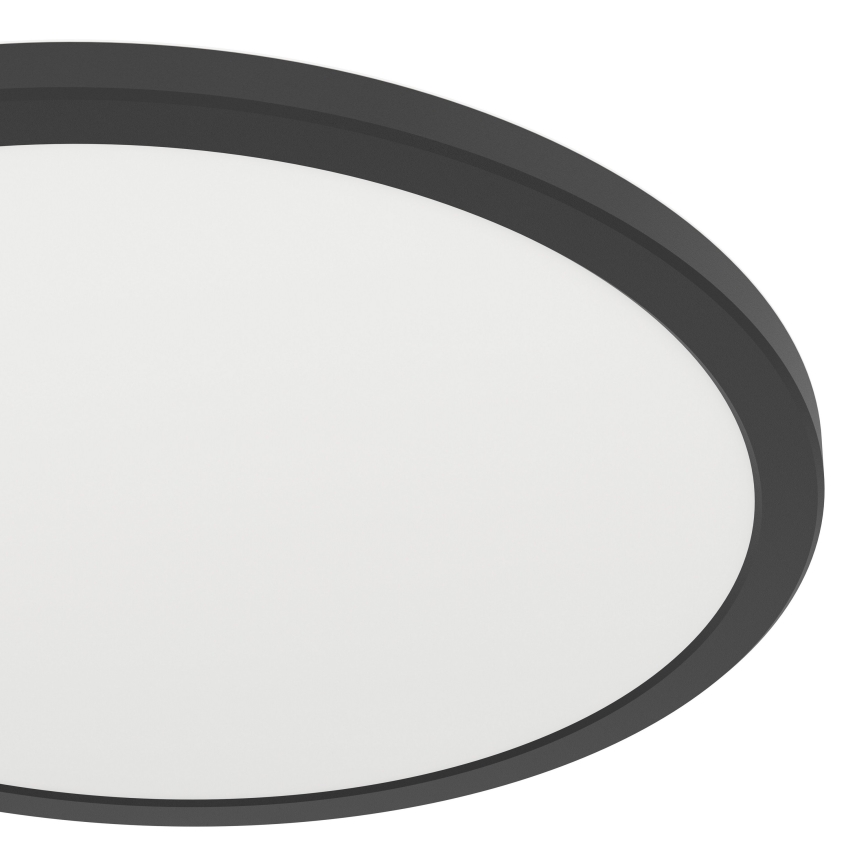 Eglo - LED Plafon łazienkowy LED/18,5W/230V 2700K/4000K/6500K śr. 38,9 cm IP44 czarny