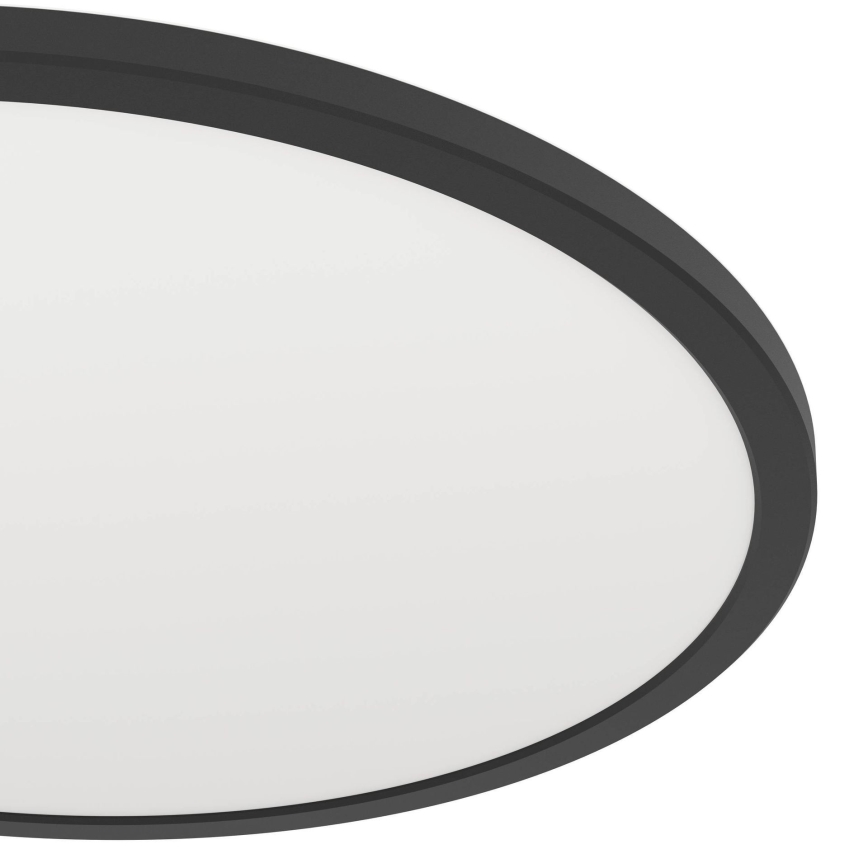 Eglo - LED Plafon łazienkowy LED/16,8W/230V 2700/4000/6500K śr. 50 cm IP44 czarny