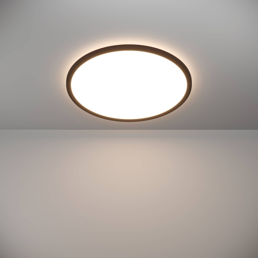 Eglo - LED Plafon łazienkowy LED/16,8W/230V 2700/4000/6500K śr. 50 cm IP44 czarny