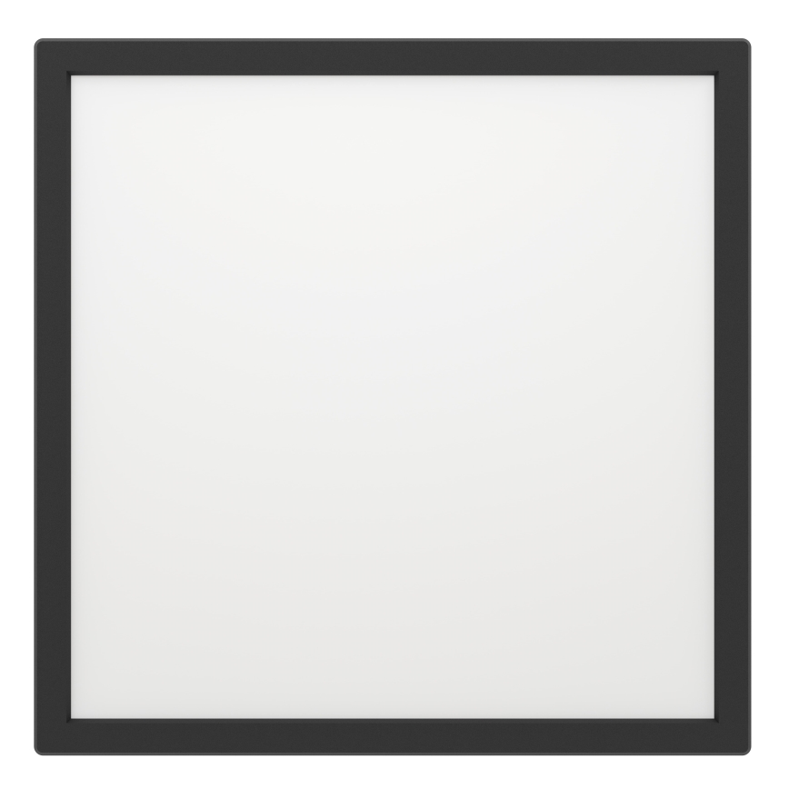 Eglo - LED Plafon łazienkowy LED/13,4W/230V 2700/4000/6500K 29x29 cm IP44 czarny
