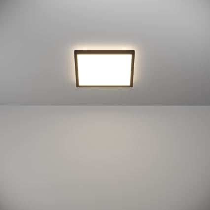 Eglo - LED Plafon łazienkowy LED/13,4W/230V 2700/4000/6500K 29x29 cm IP44 czarny