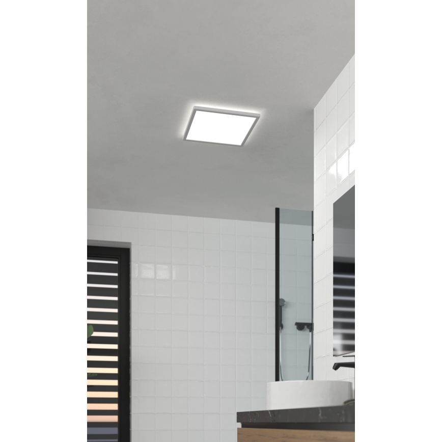 Eglo - LED Plafon łazienkowy LED/17,6W/230V 2700K/4000K/6500K 39x39 cm IP44 biały