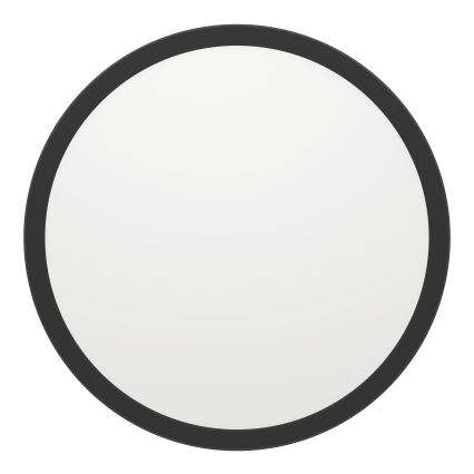 Eglo - LED Ściemnialny plafon łazienkowy LED/18,5W/230V 2700-6500K śr. 38,9 cm IP44 czarny + zdalne sterowanie