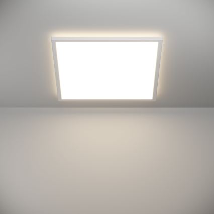Eglo - LED Ściemnialny plafon łazienkowy LED/17W/230V 2700-6500K 50x50 cm IP44 biały + zdalne sterowanie
