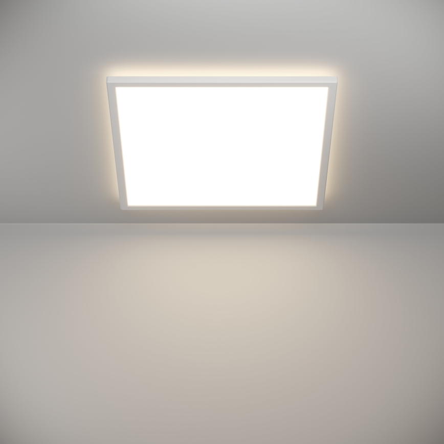 Eglo - LED Ściemnialny plafon łazienkowy LED/17W/230V 2700-6500K 50x50 cm IP44 biały + zdalne sterowanie