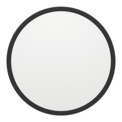 Eglo - LED RGBW Plafon łazienkowy ściemnialny LED/13,9W/230V 2700-6500K śr. 30 cm IP44 czarny ZigBee