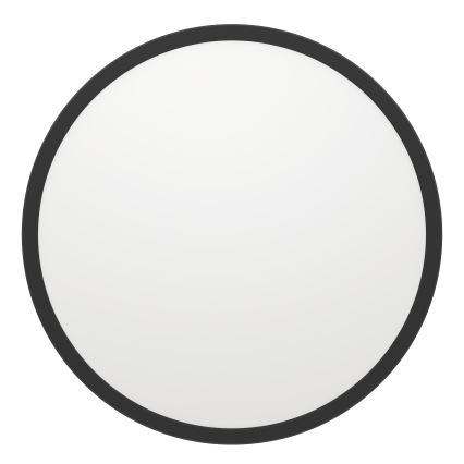 Eglo - LED RGBW Plafon łazienkowy ściemnialny LED/16,8W/230V 2700-6500K śr. 50 cm IP44 czarny ZigBee