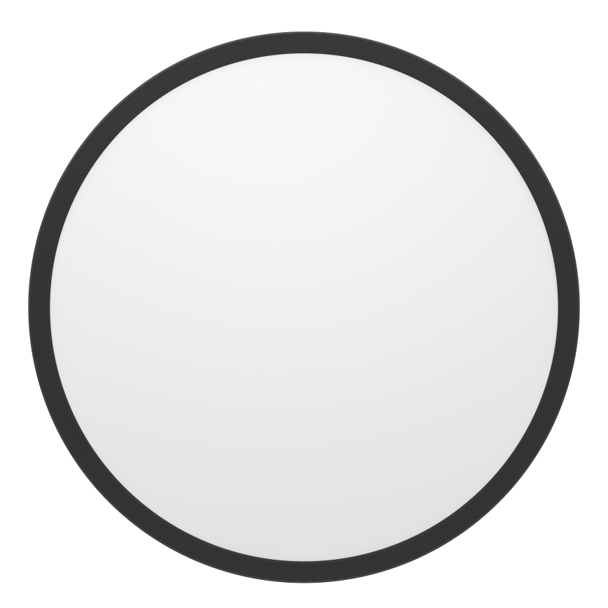 Eglo - LED RGBW Plafon łazienkowy ściemnialny LED/16,8W/230V 2700-6500K śr. 50 cm IP44 czarny ZigBee