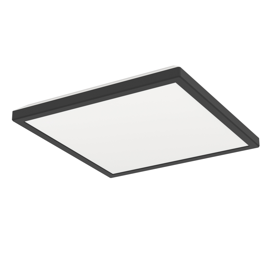 Eglo - LED RGBW Plafon łazienkowy ściemnialny LED/13,4W/230V 2700-6500K 29x29 cm IP44 czarny