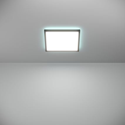 Eglo - LED RGBW Plafon łazienkowy ściemnialny LED/13,4W/230V 2700-6500K 29x29 cm IP44 czarny