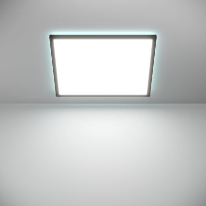 Eglo - LED RGBW Plafon łazienkowy ściemnialny LED/17W/230V 2700-6500K 50x50cm IP44 czarny ZigBee
