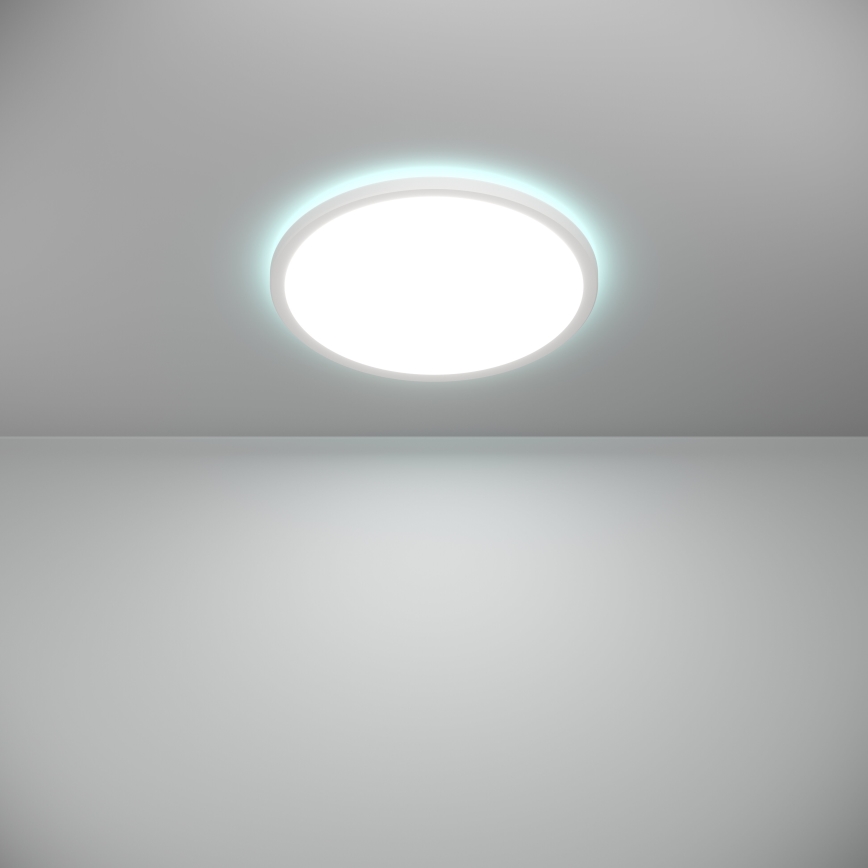 Eglo - LED RGBW Plafon łazienkowy ściemnialny LED/18,5W/230V 2700-6500K pr.38,9cm IP44 biały ZigBee