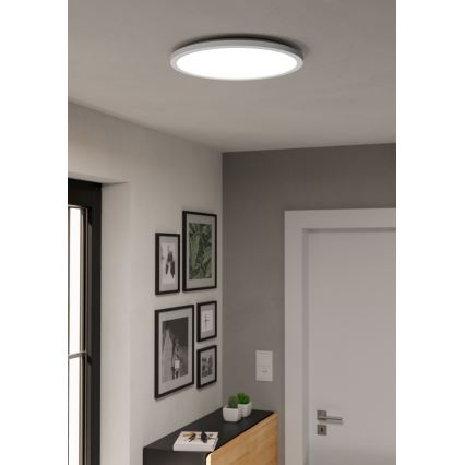 Eglo - LED RGBW Plafon łazienkowy ściemnialny LED/18,5W/230V 2700-6500K pr.38,9cm IP44 biały ZigBee