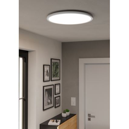 Eglo - LED RGBW Plafon łazienkowy ściemnialny LED/16,8W/230V 2700-6500K śr. 50 cm IP44 biały ZigBee