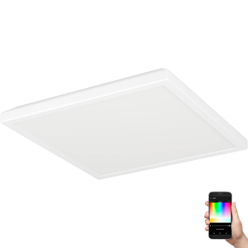 Eglo - LED RGBW Plafon łazienkowy ściemnialny LED/13,4W/230V 2700-6500K 29x29 cm IP44 biały ZigBee