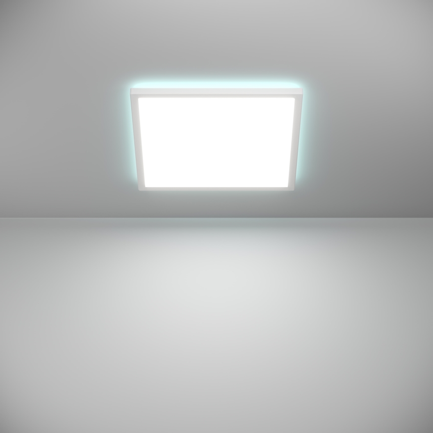 Eglo - LED RGBW Plafon łazienkowy ściemnialny LED/17,6W/230V 2700-6500K 39x39 cm IP44 biały ZigBee