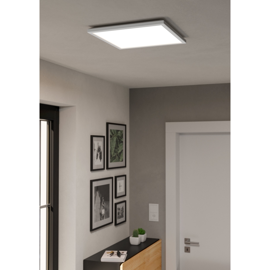 Eglo - LED RGBW Plafon łazienkowy ściemnialny LED/17,6W/230V 2700-6500K 39x39 cm IP44 biały ZigBee