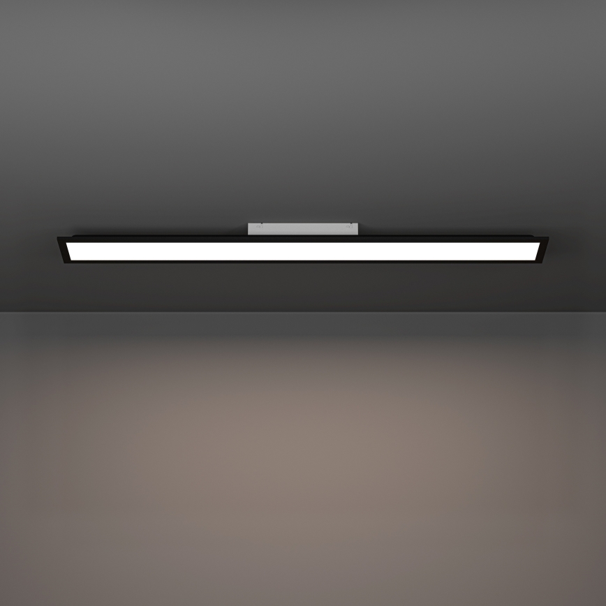 Eglo - Natynkowy panel LED/28W/230V 2700/4000/6500K 120x15 cm czarny