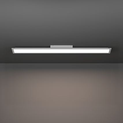 Eglo - LED Ściemnialny przysufitowy panel LED/28,3W/230V 2700-6500K 120x15 cm biały + pilot zdalnego sterowania