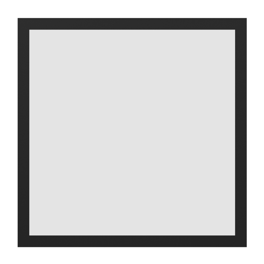 Eglo - LED RGBW ściemnialna oprawa sufitowa LED/19W/230V 2700-6500K 40x40 cm czarna