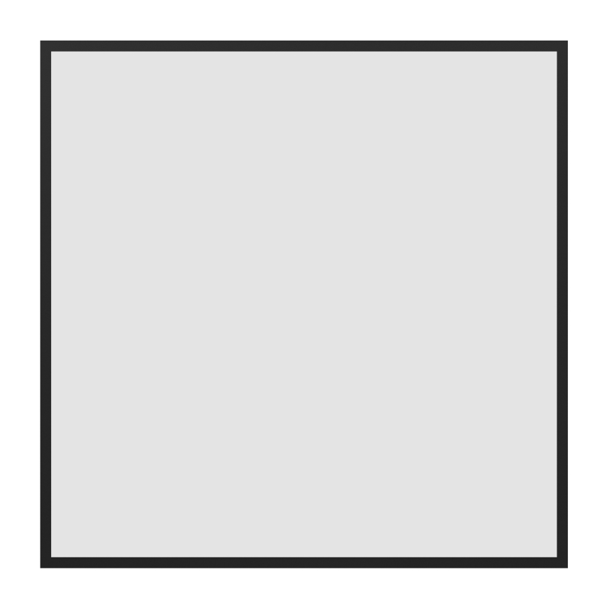 Eglo - Przysufitowy panel LED RGBW ściemnialny LED/33W/230V 2700-6500K 60x60 cm czarny