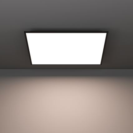 Eglo - Przysufitowy panel LED RGBW ściemnialny LED/33W/230V 2700-6500K 60x60 cm czarny