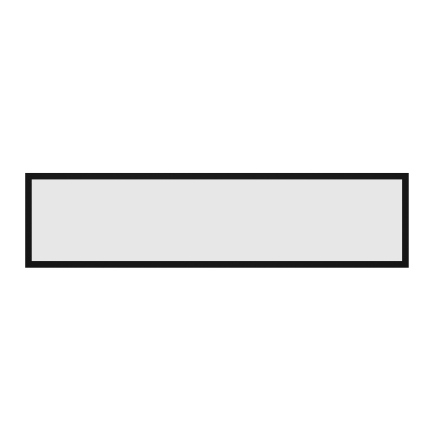 Eglo - Przysufitowy panel LED RGBW ściemnialny/34W/230V 2700-6500K 120x30 cm czarny