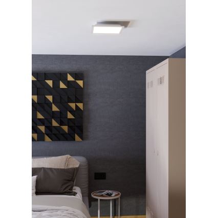 Eglo - LED RGBW ściemnialny plafon sufitowy LED/14W/230V 2700-6500K 30x30 cm biały