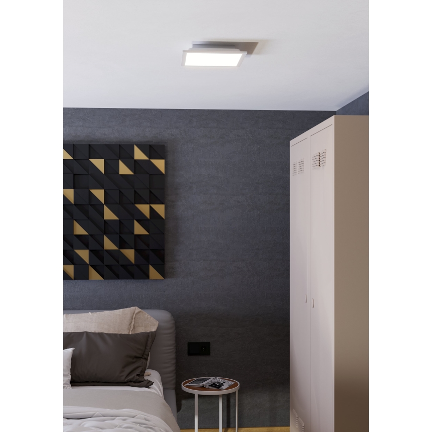 Eglo - LED RGBW ściemnialny plafon sufitowy LED/14W/230V 2700-6500K 30x30 cm biały