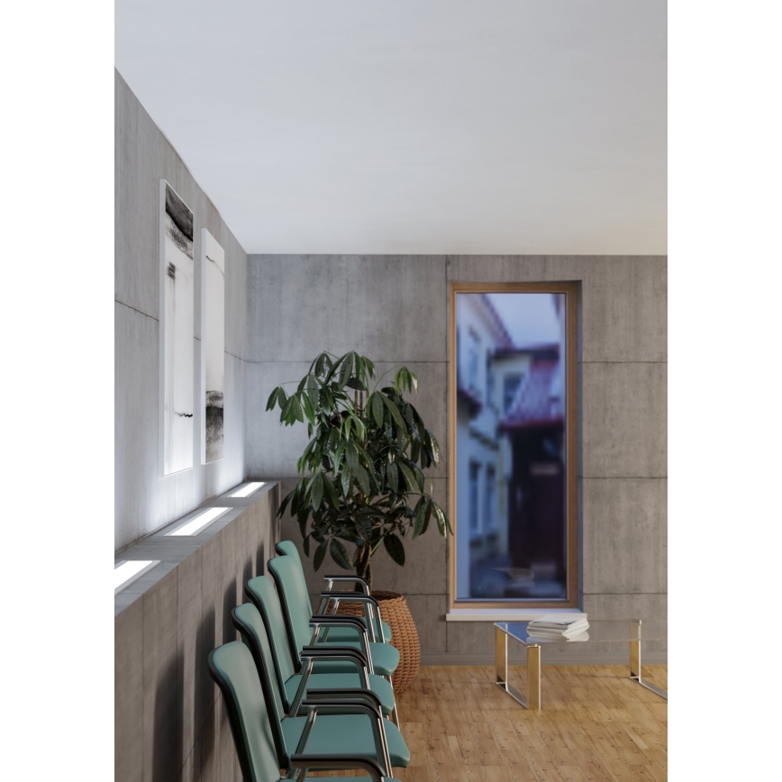 Eglo - LED RGBW ściemnialny przysufitowy panel LED/28W/230V 2700-6500K 120x15 cm biały